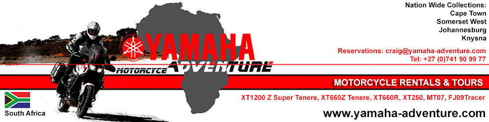 Yamaha Adventure Rentals